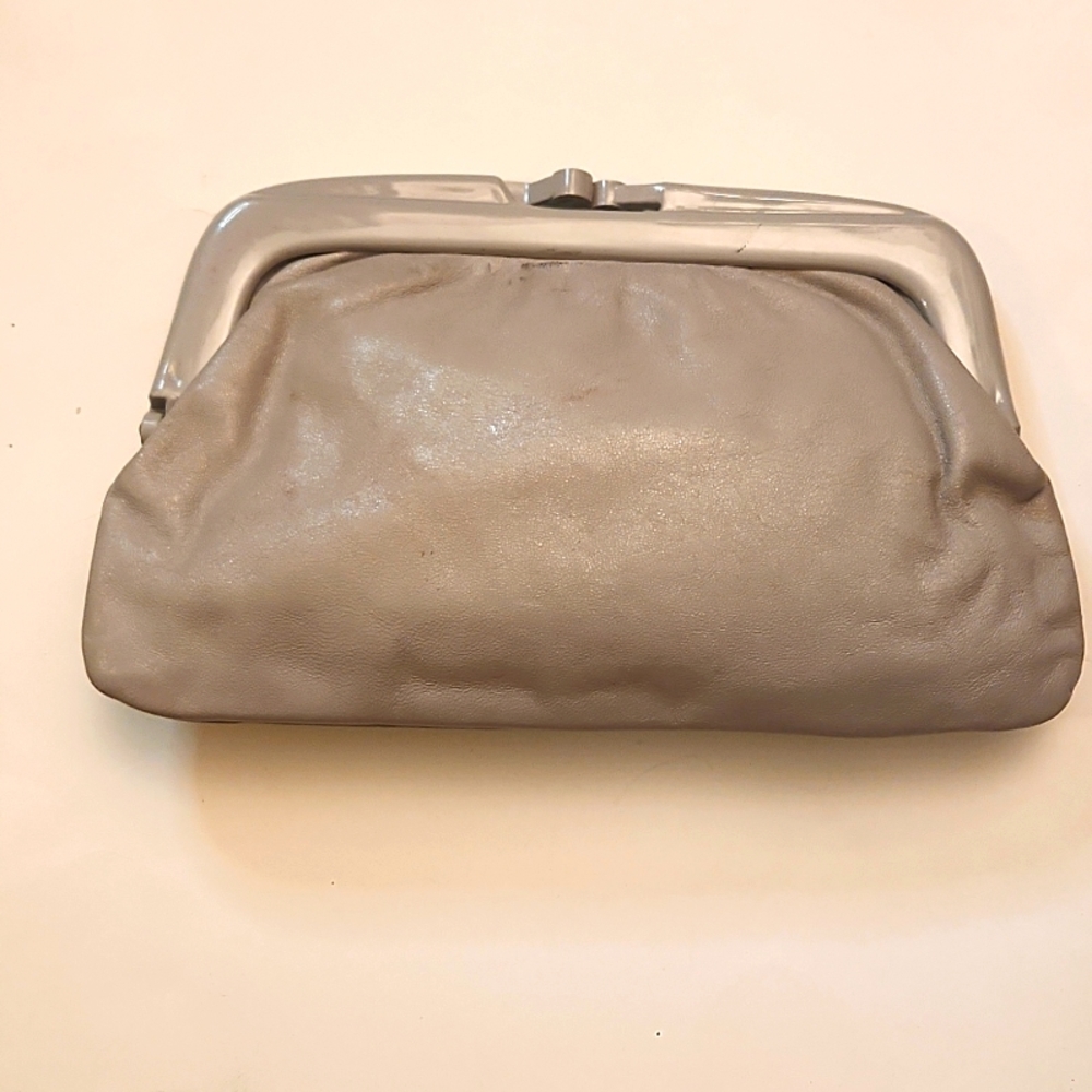 Vintage Leather Clutch